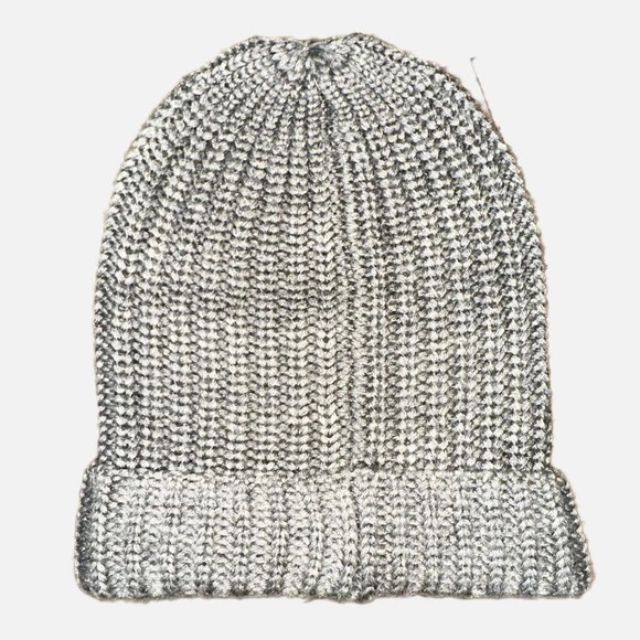 Joe Fresh Womens Gray Wool Hat, Knit Gorpcore Beanie, Outerwear NWOT - Picture 1 of 8
